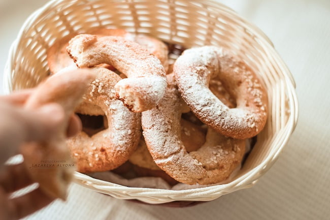 Рецепт диетических пончиков-бубликов в духовке