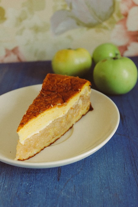 диетический яблочный пирог