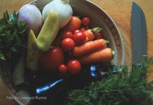 подготавливаем овощи